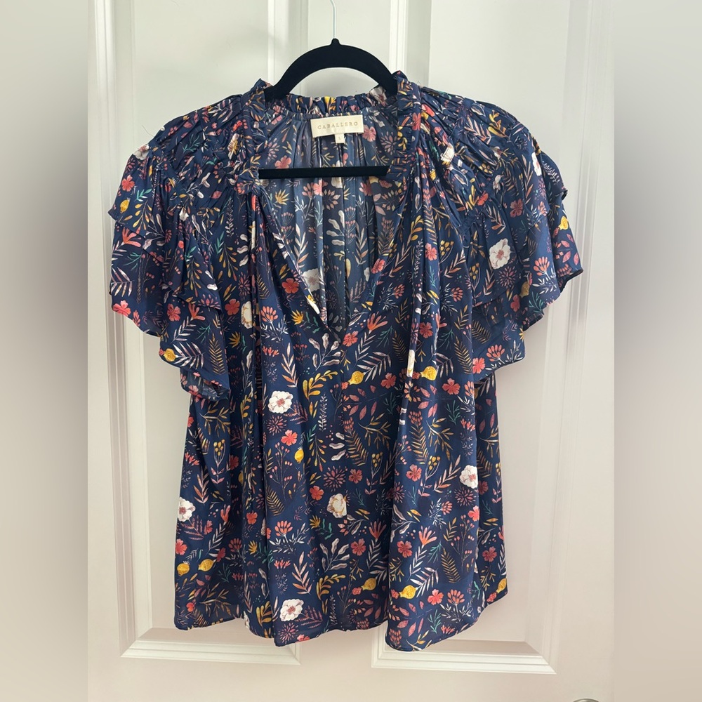 Caballero Short Sleeved Kelsie Top L

Pristine pre-owned condition!